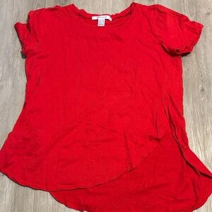 Revamped Bold Red Short Sleeve Tee